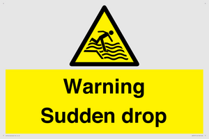 Warning Sudden drop